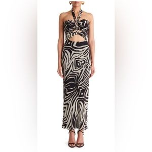 Ronny Kobo Zebra Dress NEW WITH TAGS!
